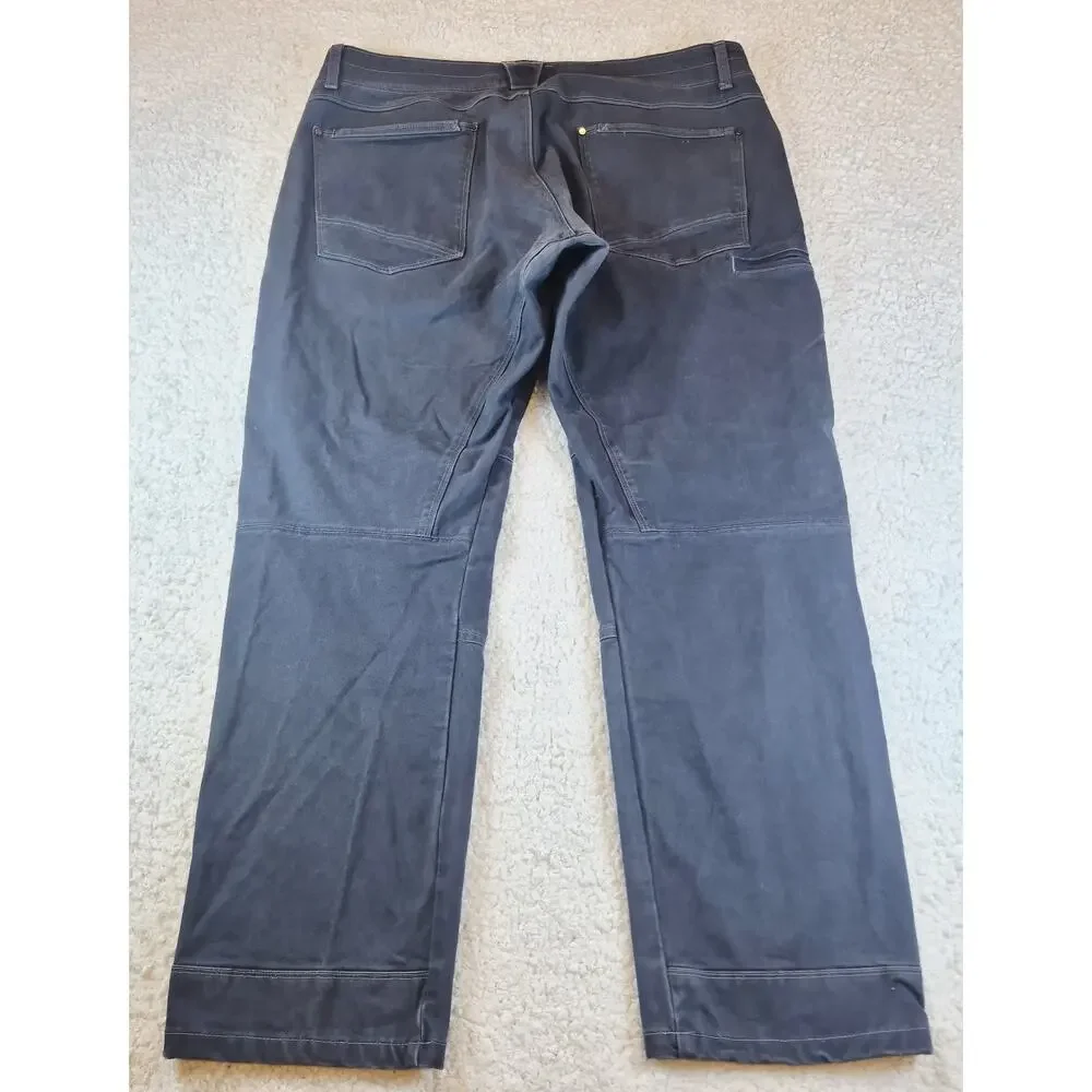 Propper Lithos Tactical Pants Men's 38x32 Gray Stretch Articulated Knees Utility